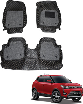 Fit Fly Leather 7D Mat For  Mahindra XUV 300(Black)