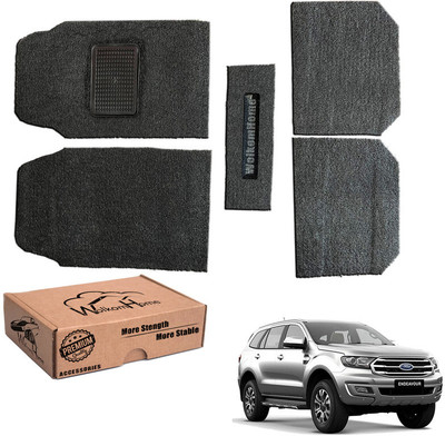 WolkomHome PVC Standard Mat For  Universal For Car(Black)