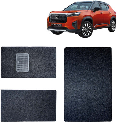 Kingsway PVC Standard Mat For  Honda Universal For Car(Black)