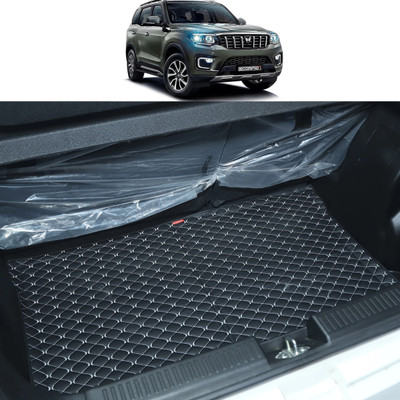 AUTOFIT Polyutherine Tray Mat For  Mahindra Scorpio N (7 Seater)(Black)