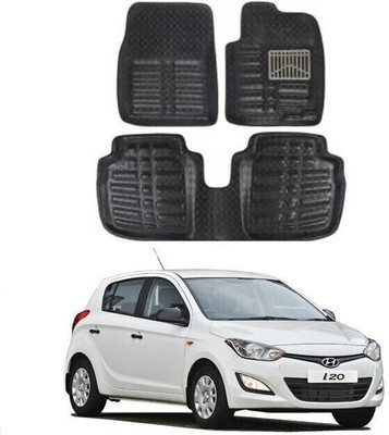 arneja trading company Polyutherine 3D Mat For  Hyundai i20(Black)