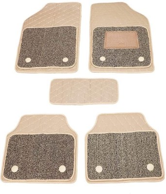 AUTO BEAST Leatherite Standard Mat For  Universal For Car(Beige)