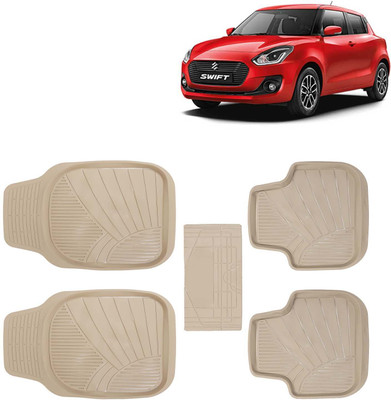 Kingsway PVC Tray Mat For  Maruti Suzuki Swift(Beige)