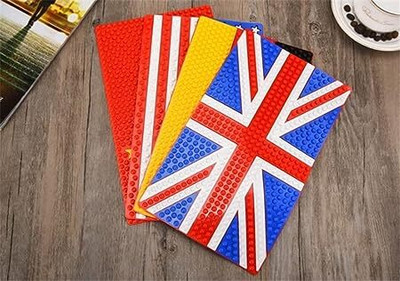 YUVAAN Silicone Standard Mat For  Universal For Car(White, Blue, Red)