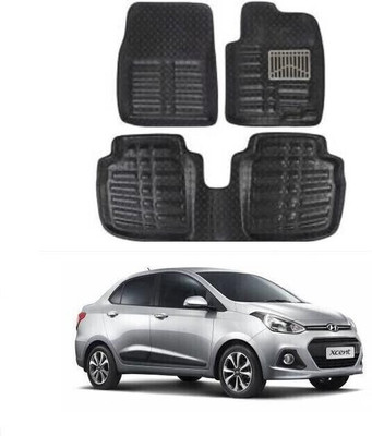 arneja trading company Polyutherine 3D Mat For  Hyundai Xcent(Black)