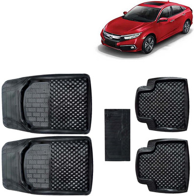 Kingsway PVC Tray Mat For  Honda Civic(Black)
