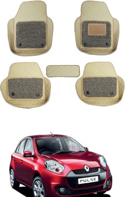 RKPSP Leatherite 7D Mat For  Renault Pulse(Beige)