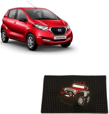 arneja trading company Rubber Standard Mat For  Datsun Redi GO(Black)