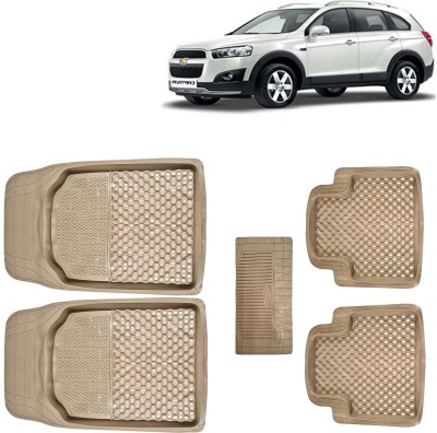 Kingsway PVC Tray Mat For  Chevrolet Captiva(Beige)