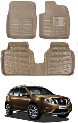 MATIES Plastic 5D Mat For  Nissan Terrano(Beige)