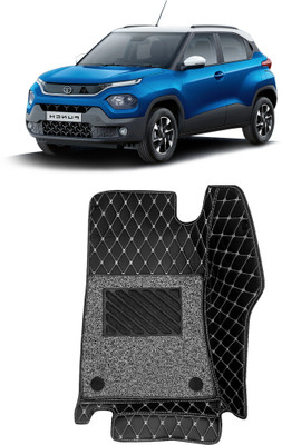 STYLE CHOICE Leatherite 7D Mat For  Tata Punch(Black)