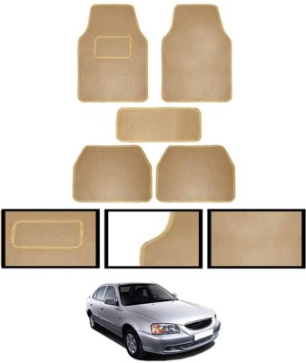 MATIES Fabric Standard Mat For  Hyundai Accent(Beige)