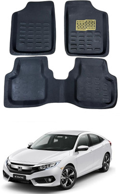 arneja trading company Polyutherine 3D Mat For  Honda Civic(Black)