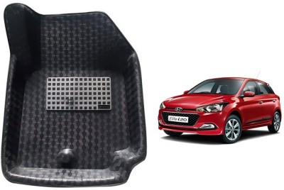 ROSHNEER ENTERPRISES PVC Tray Mat For  Hyundai i10(Black)