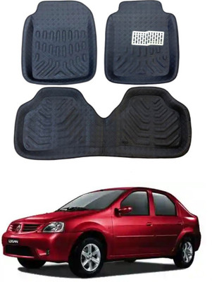 Arnejaa Polyutherine 3D Mat For  Renault Logan Edge(Black)