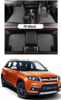 TOFIT ENTERPRISES Leatherite 7D Mat For  Maruti Suzuki Vitara Brezza(Black)