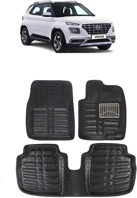 arneja trading company Polyutherine 3D Mat For  Hyundai Venue(Black)