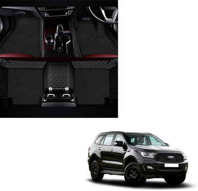 Autoclow Leatherite 7D Mat For  Ford Endeavour(Black, Black)