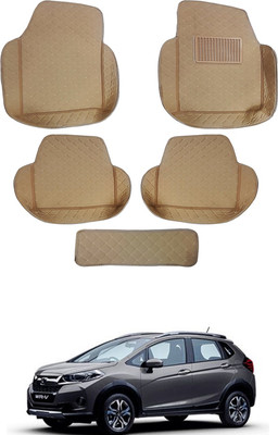AYW Leatherite 7D Mat For  Honda WRV(Beige)