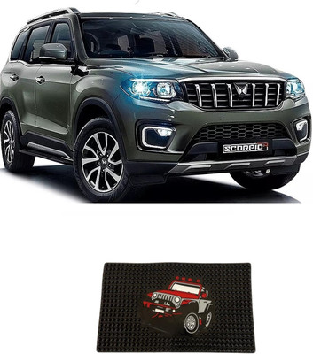 arneja trading company Rubber Standard Mat For  Mahindra Scorpio N(Black)