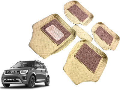 AUTO PEARL Leatherite 7D Mat For  Maruti Ignis(Beige)