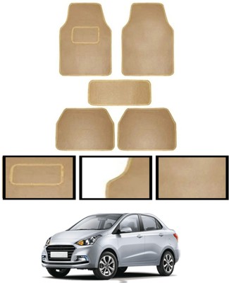 MATIES Fabric Standard Mat For  Hyundai Xcent(Beige)