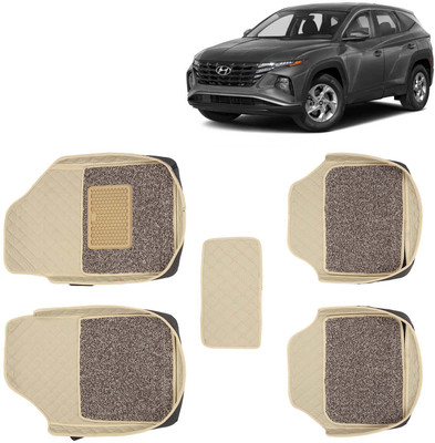 Kingsway Leatherite 7D Mat For  Hyundai Tucson(Beige)