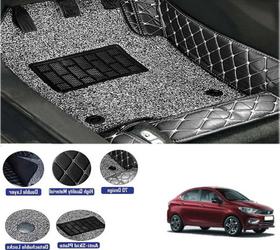 TOFIT ENTERPRISE Leather 7D Mat For  Tata Tigor(Black)