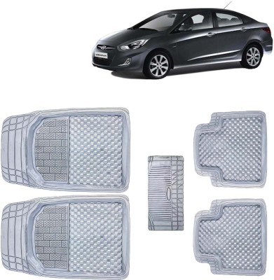 Kingsway PVC Tray Mat For  Hyundai Verna(Clear)