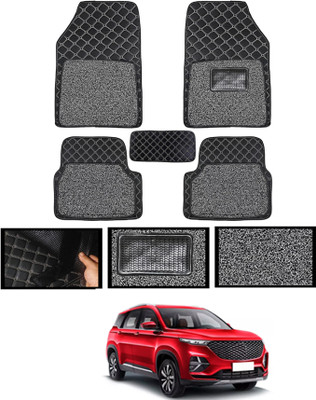 MATIES Leatherite 7D Mat For  MG Hector Plus(Black)