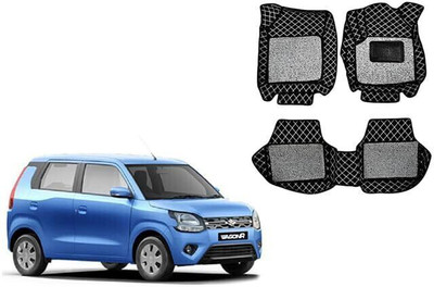 Autorepute Leather 7D Mat For  Maruti Suzuki WagonR(Black)