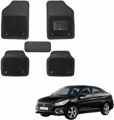 TOFIT ENTERPRISE Leatherite 7D Mat For  Hyundai Universal For Car(Black)