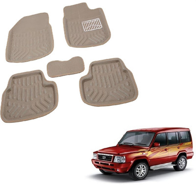 ROSHNEER ENTERPRISES PVC 3D Mat For  Tata Sumo(Beige)
