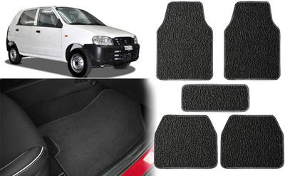 ANAYA G PVC, Rubber Standard Mat For  Maruti Suzuki Alto(Black)
