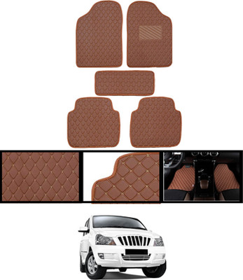 AYW Leatherite Standard Mat For  Mahindra Xylo(Orange)