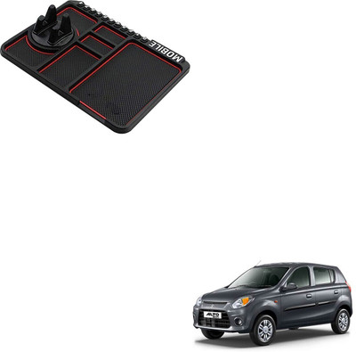 SEMAPHORE PVC, Silicone Standard Mat For  Maruti Alto 800(Black, Red)