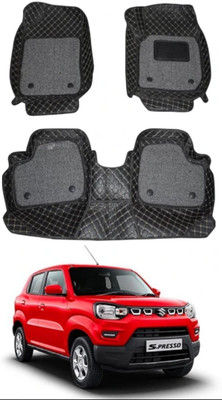 TOFIT ENTERPRISE Leatherite 7D Mat For  Maruti Suzuki S-Presso(Black)