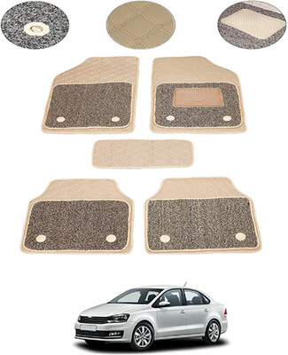 MSNP Leatherite 7D Mat For  Volkswagen Vento(Beige)