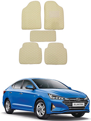 MATIES Leatherite Standard Mat For  Universal For Car(Beige)