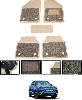 monolive Leatherite Standard Mat For  Mahindra Universal For Car(Beige)