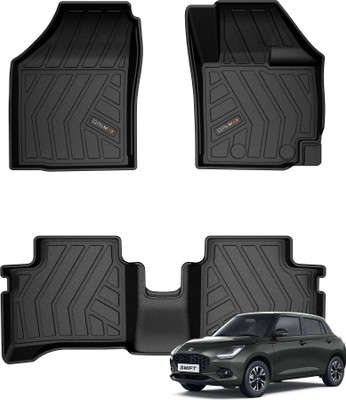 QPO TPV 5D Mat For  Maruti Suzuki Swift(Black)