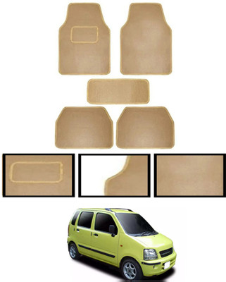 MATIES Fabric Standard Mat For  Maruti Suzuki WagonR(Beige)
