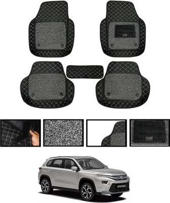 zplus Leatherite 7D Mat For  Toyota Universal For Car(Black)