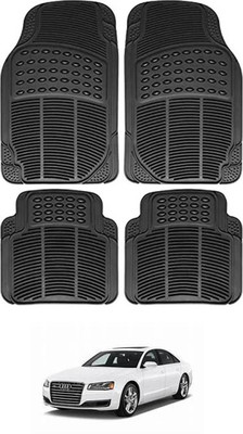 RONISH Rubber Standard Mat For  Audi A8(Black)