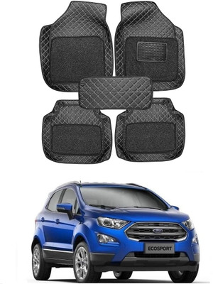 arneja trading company Leatherite 7D Mat For  Ford Ecosport(Black)