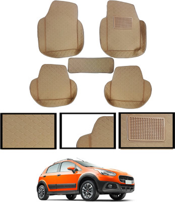 AYW Leatherite 7D Mat For  Fiat Avventura(Beige)