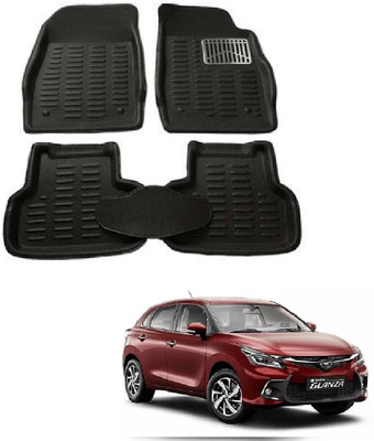 ROSHNEER ENTERPRISES PVC 3D Mat For  Toyota Glanza(Black)