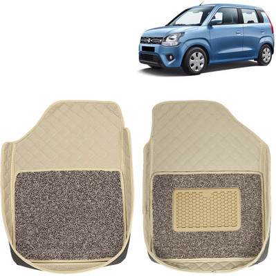 Kingsway Leatherite 7D Mat For  Maruti Suzuki WagonR(Beige)