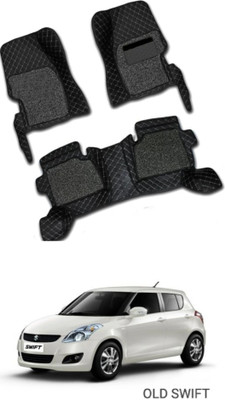 onefit enterprises Leatherite 7D Mat For  Maruti Suzuki Swift Dzire(Black)