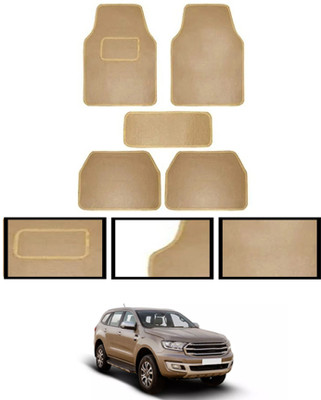 monolive Fabric Standard Mat For  Ford Endeavour(Beige)